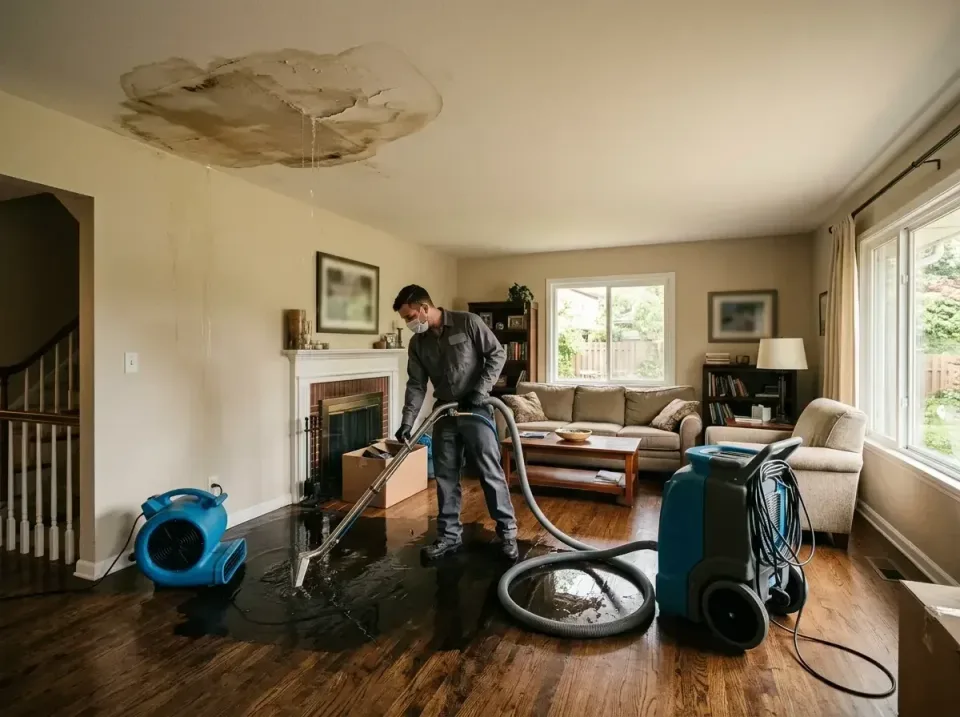 attic-pipe-burst-ceiling-drip-008 — frequently asked questions, Water Damage Restoration & Carpet Care in North Braddock, PA
